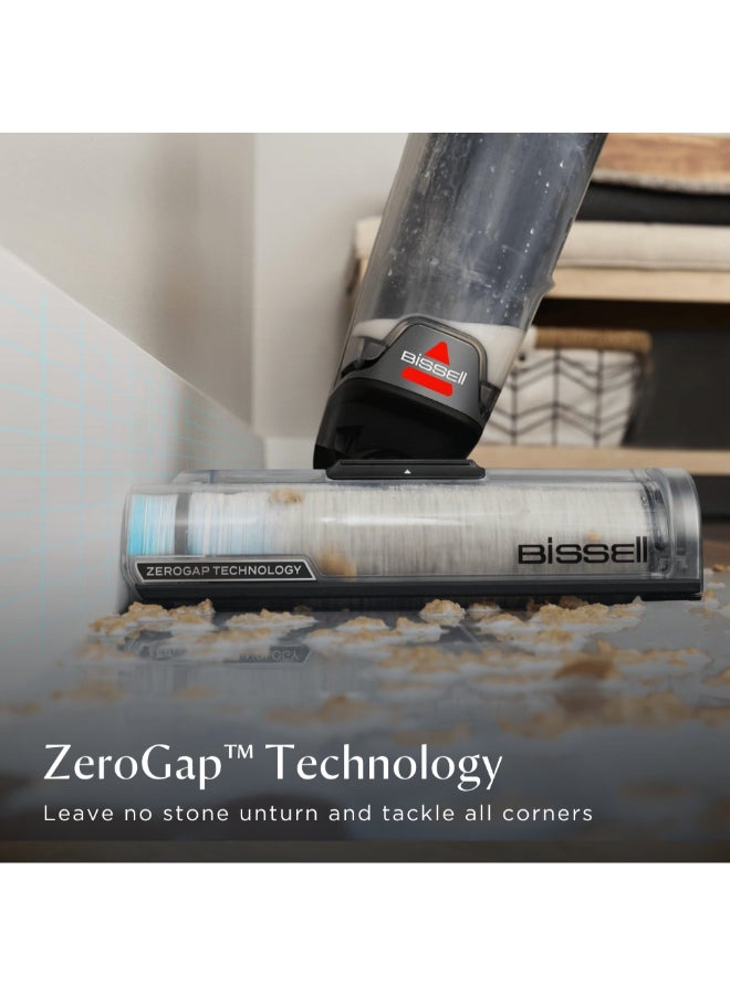 Bissell Omniforce Edge 4000E Cordless Wet & Dry Vacuum Cleaner Powerful Suction For Dry Cleaning With Powervac Mode & Zerogap Technology For Cleaning Precision | 2 Years Warranty 660 ml 64.75 W 4000E Grey - Image 2