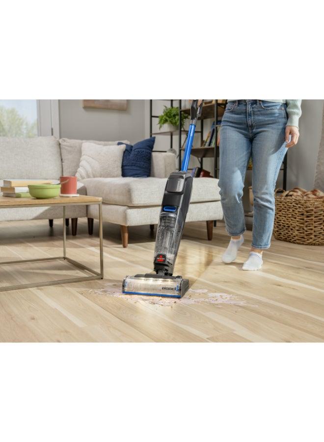 Bissell Crosswave Omnifind 4006K Cordless Wet & Dry Vacuum & Mop Powerful 2-In-1 Cleaner With Furfinder Light Feature, Tangle-Free Technology & Self-Cleaning | 2 Years Warranty 600 ml 64.75 W 4006K Blue  - Image 3
