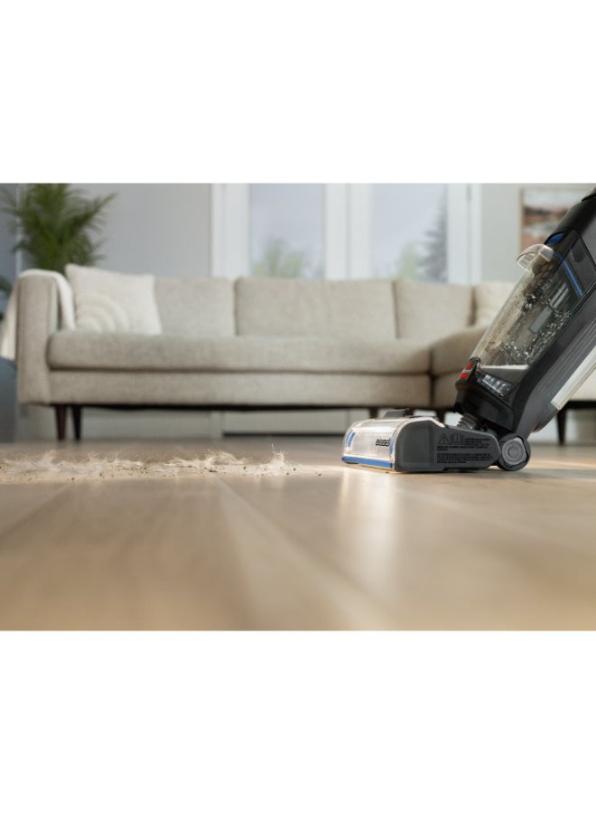 Bissell Crosswave Omnifind 4006K Cordless Wet & Dry Vacuum & Mop Powerful 2-In-1 Cleaner With Furfinder Light Feature, Tangle-Free Technology & Self-Cleaning | 2 Years Warranty 600 ml 64.75 W 4006K Blue  - Image 2