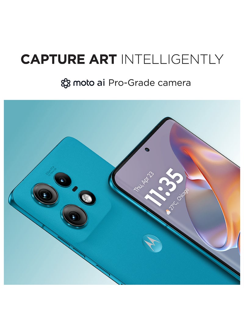 Motorola - Edge 50 Pro Dual SIM Caneel Bay 12GB 512GB 5G - Middle East Version - Image 1