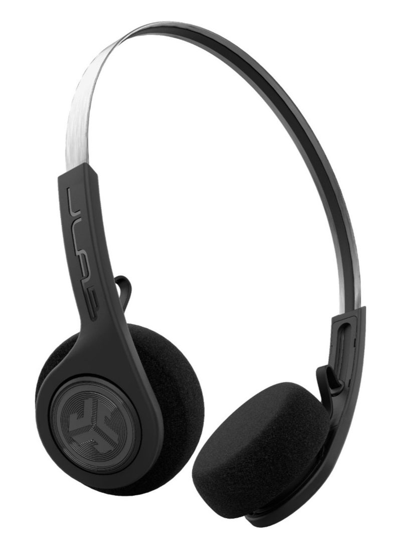 Jlab Rewind Wireless Retro Bluetooth Headphones 14+ Hrs Playtime, Voice Assistant, Custom EQ3, Total Control Black  - Image 5