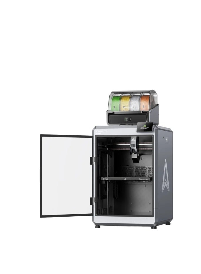 Creality 3D K2 Plus Combo 3D Printer, Multi-Color Modeling, 3D Printer, Multi-Color Printing with New CFS, Printing Speed Up to 600mm/s, Automatic Leveling, Advanced Direct Drive Extruder Black  - Image 2