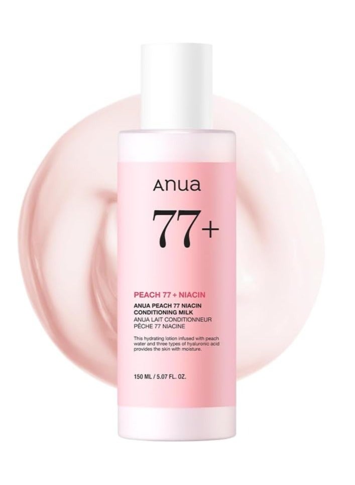 Anua Peach 77+ Niacin Conditioning Milk 150ml  - Image 1
