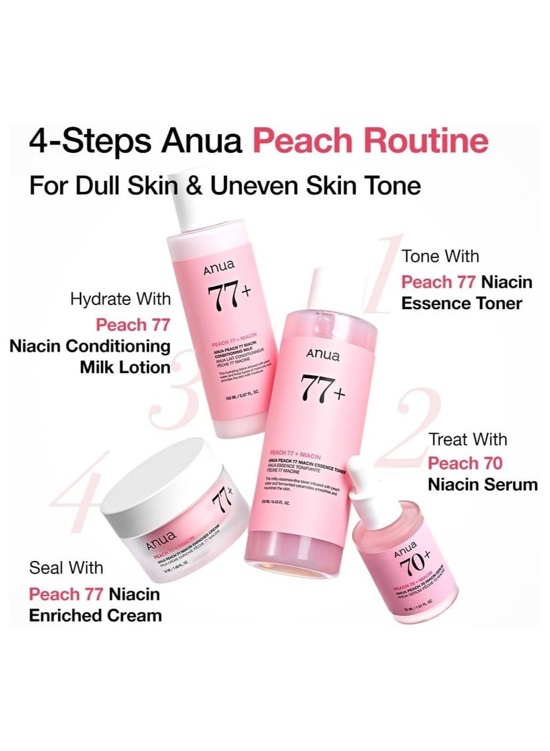 Anua Peach 77+ Niacin Conditioning Milk 150ml  - Image 3