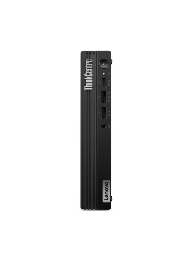 لينوفو - Mini PC ThinkCentre Neo M70q Tiny With Intel Core i7-13700T Processor/ 8GB DDR5 RAM/ 512GB SSD/DOS(Without Windows) Black - Image 1