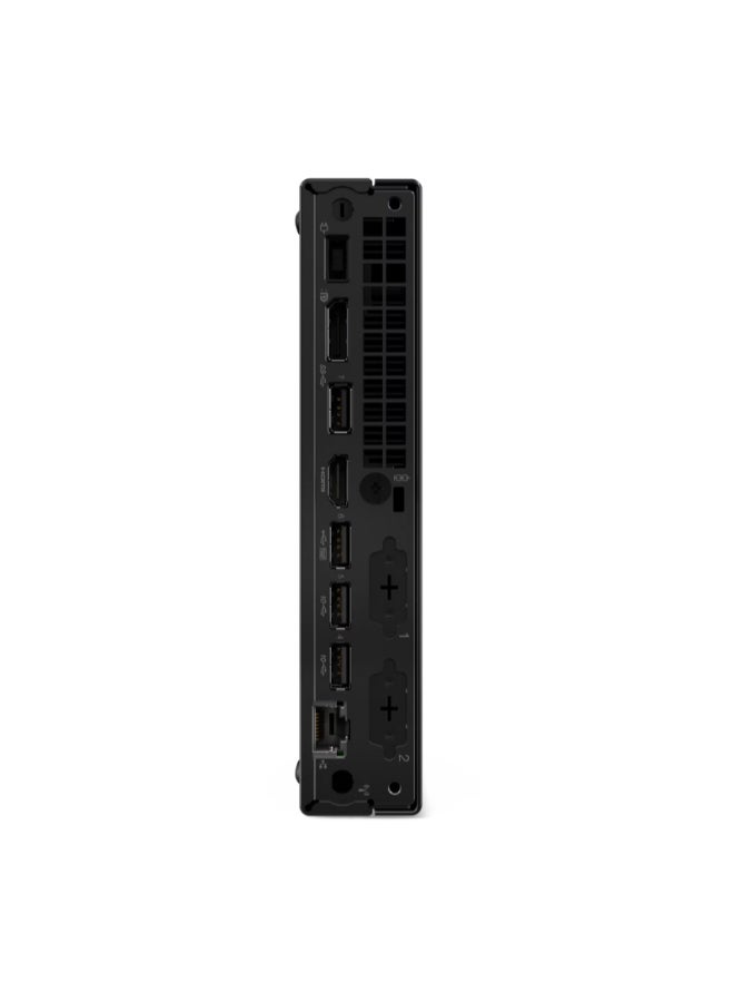 لينوفو - Mini PC ThinkCentre Neo M70q Tiny With Intel Core i7-13700T Processor/ 8GB DDR5 RAM/ 512GB SSD/DOS(Without Windows) Black - Image 1