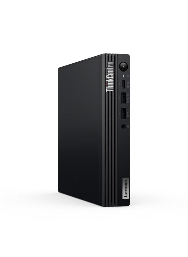 لينوفو - Mini PC ThinkCentre Neo M70q Tiny With Intel Core i7-13700T Processor/ 8GB DDR5 RAM/ 512GB SSD/DOS(Without Windows) Black - Image 1