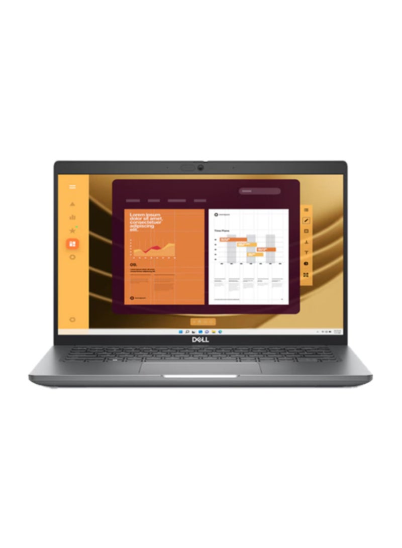 ديل لابتوب لاتيتيود 5450 بشاشة 14 بوصة بدقة Full HD، مع معالج كور ألترا 7-165U/ذاكرة RAM سعة 16 جيجابايت من نوع DDR5/قرص SSD سعة 512 جيجابايت/رسوميات مدمجة من إنتل/نظام DOS (بدون ويندوز) - Image 1