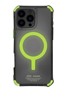 Skinarma Saido MagSafe Case for iPhone 16 Pro Lime Green Lime Green 