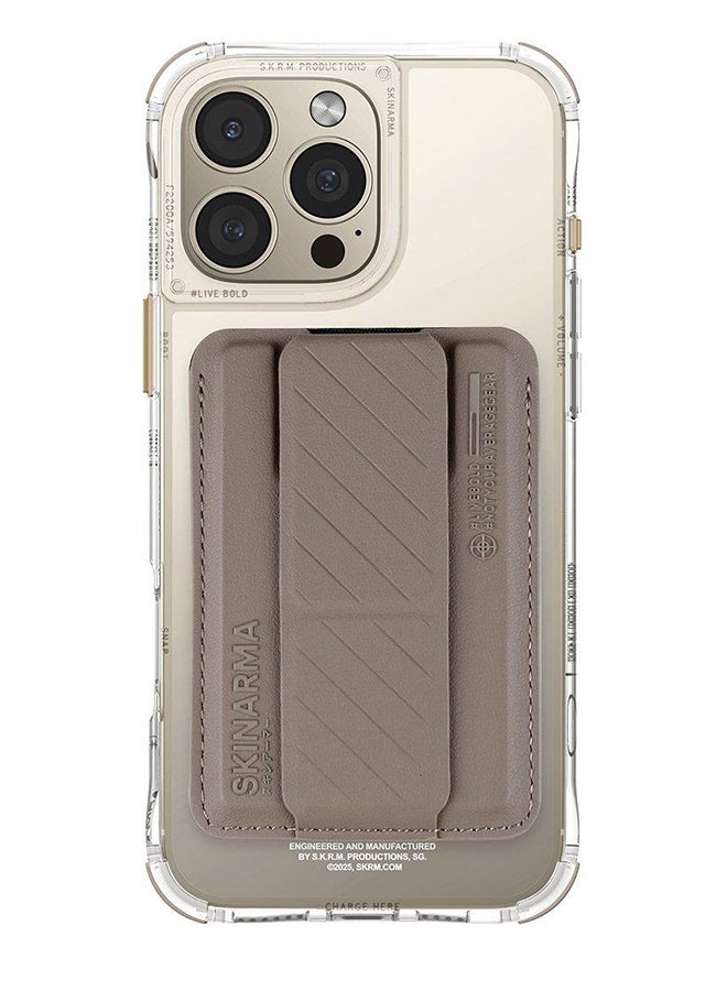Skinarma Saido MagSafe Case with Kado Magnetic Cardholder for iPhone 16 Pro Max Rose Gold Rose Gold 