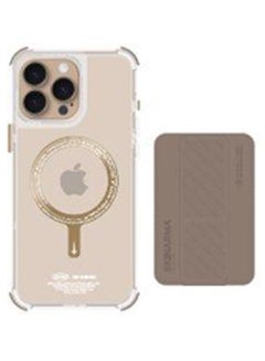 Skinarma Saido MagSafe Case with Kado Magnetic Cardholder for iPhone 16 Pro Rose Gold Rose Gold 