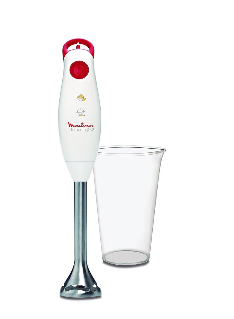 Moulinex Moulinex Turbomix Plus Hand Blender, 350 watt, Beaker 800 ml - DD1011EG 800 ml 350 W DD1011EG White  - Image 1