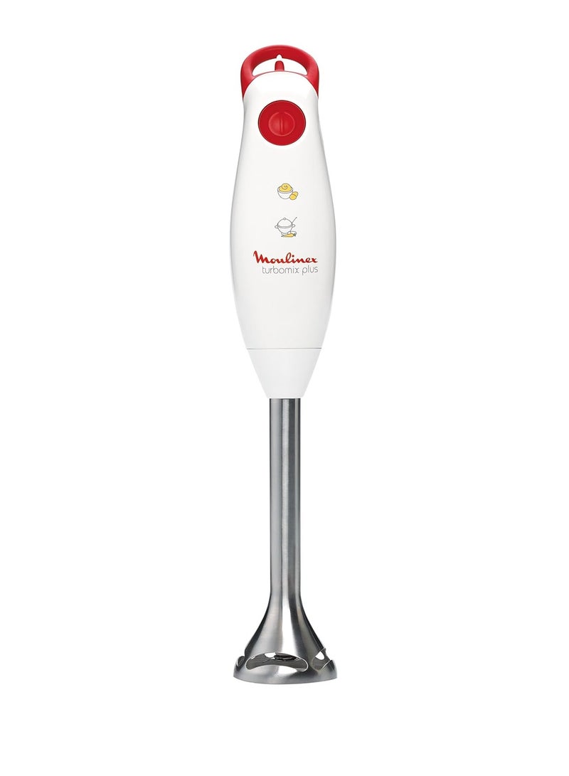 Moulinex Moulinex Turbomix Plus Hand Blender, 350 watt, Beaker 800 ml - DD1011EG 800 ml 350 W DD1011EG White  - Image 2