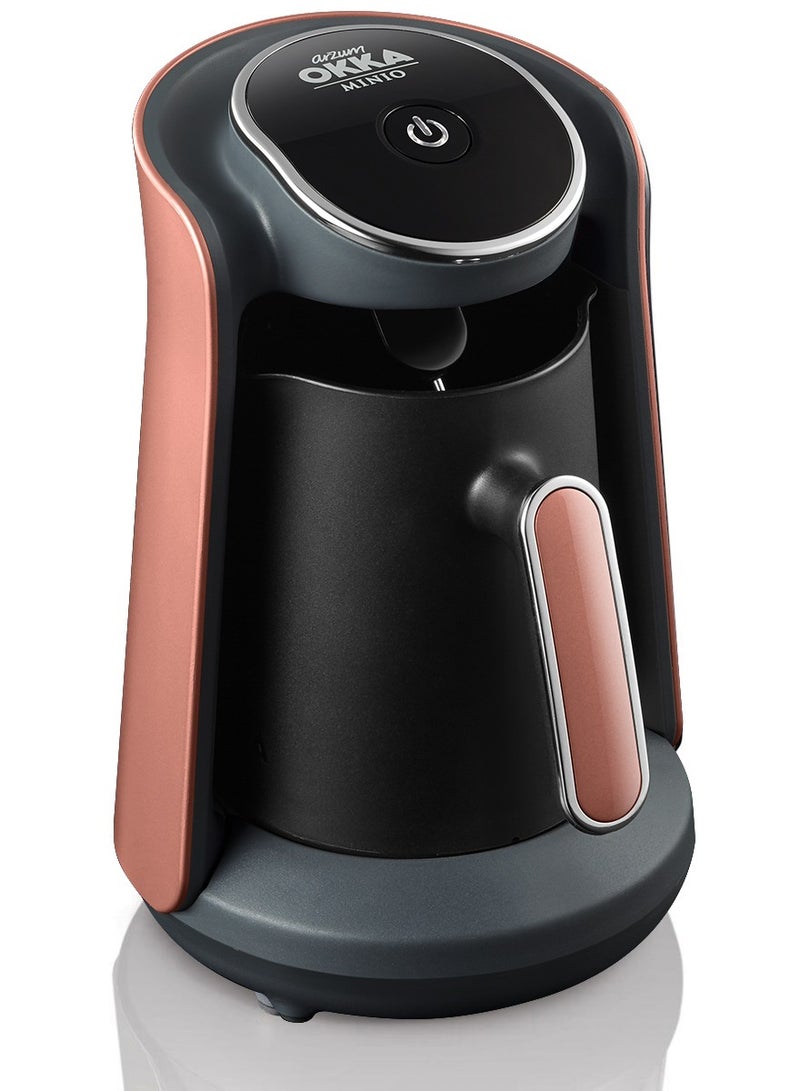 أرزوم OKKA Minio Turkish Coffee Machine 4 Cups 0.5 L 480 W OK004 G SUNSET Pink 