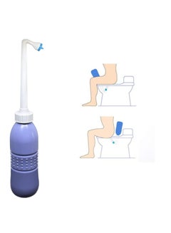 Home Care Home Care Pack of 2 Portable Bidet 650ml - Travel Portable Bidet Sprayer for Toilet - Handheld Spray Bottle for Personal Hygiene Cleaning - for Men & Women  - Image 4
