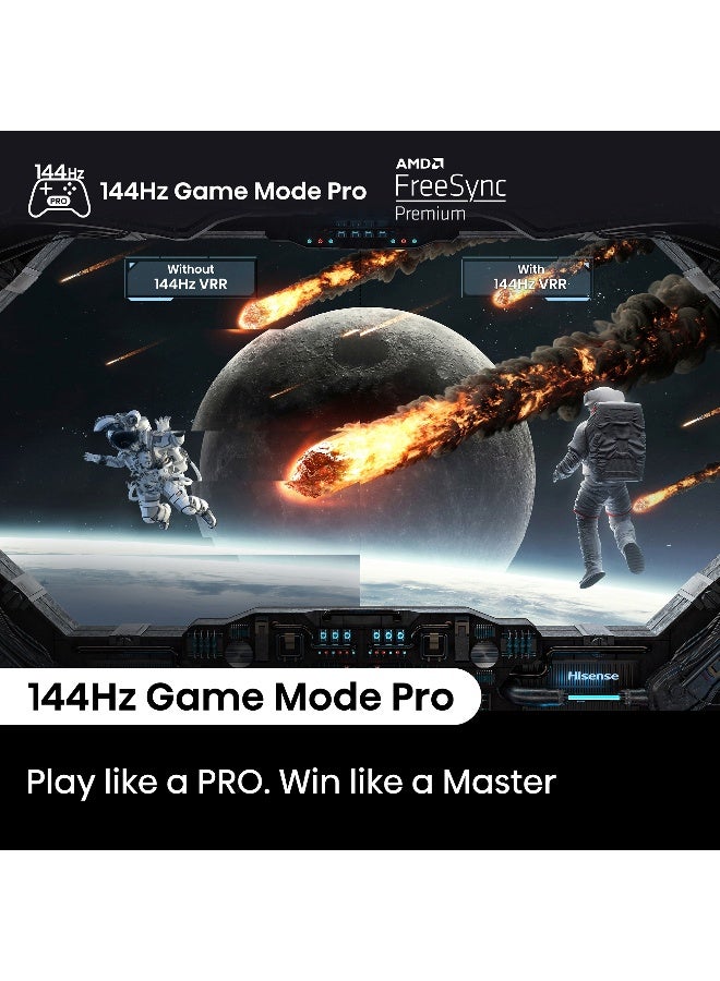 Hisense 100-inch QLED 144Hz Smart TV 100E7N PRO Quantum Dot Colour, AI Sports Mode, Dolby Atmos·Vision, Fully Array Local Dimming, Game Mode Pro, Voice Control, Filmmaker Mode, Build-in Subwoofer 100E7N Black - Image 5