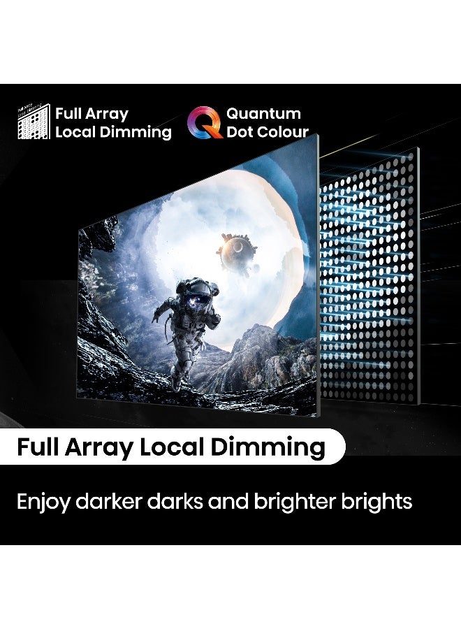 Hisense 100-inch QLED 144Hz Smart TV 100E7N PRO Quantum Dot Colour, AI Sports Mode, Dolby Atmos·Vision, Fully Array Local Dimming, Game Mode Pro, Voice Control, Filmmaker Mode, Build-in Subwoofer 100E7N Black - Image 4