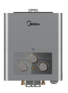 Midea Gas Water Heater 6 Liter - MGWH06-12MZNEG Silver 
