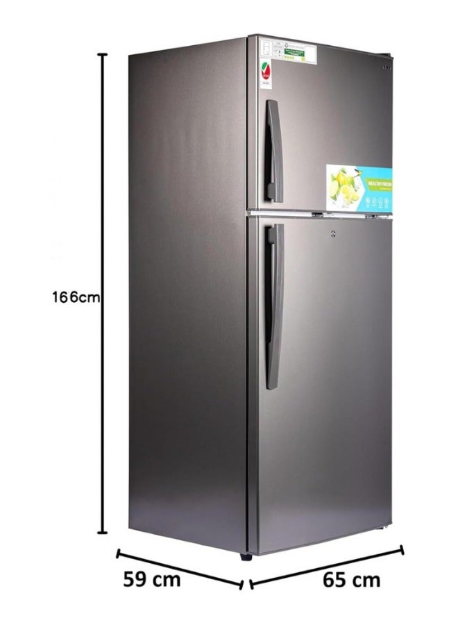 AKAI 420 Liters Double Door Refrigerator With Inverter Compressor RFMA-S420WTA Grey - Image 4