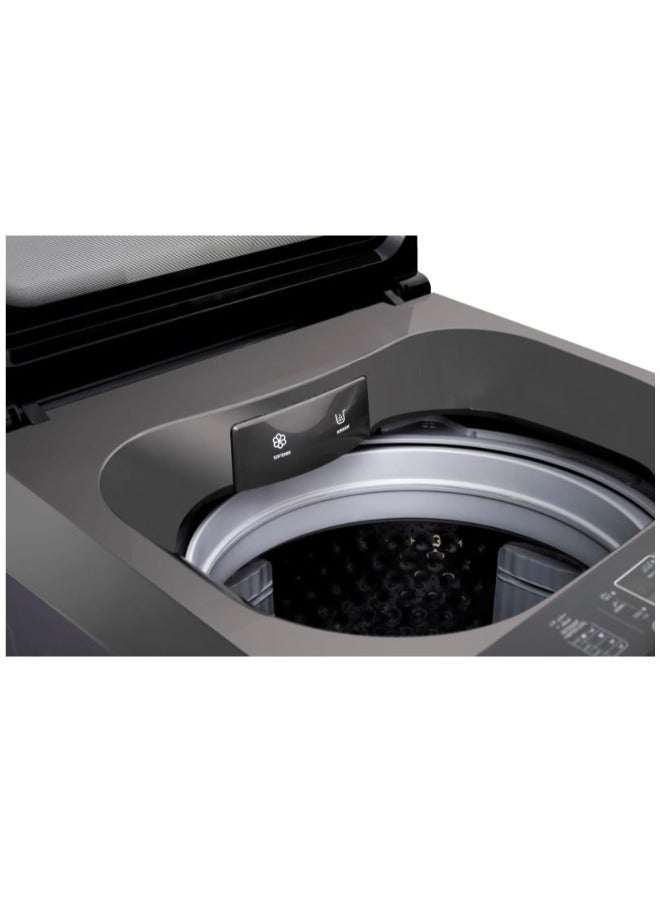Toshiba Washing Machine Top-Load 13 kg AW-DUK1300KUPEG(MK) Morandi Gray - Image 3