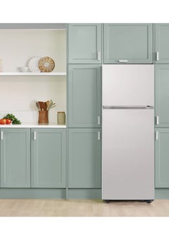 دانسات Refrigerator Two Doors - Steam - 16.47 Feet - Steel Full Inverter Operating System Electric Energy Saving All Way Cooling Distribution System - 251 L DAN1647NF Silver  - Image 2
