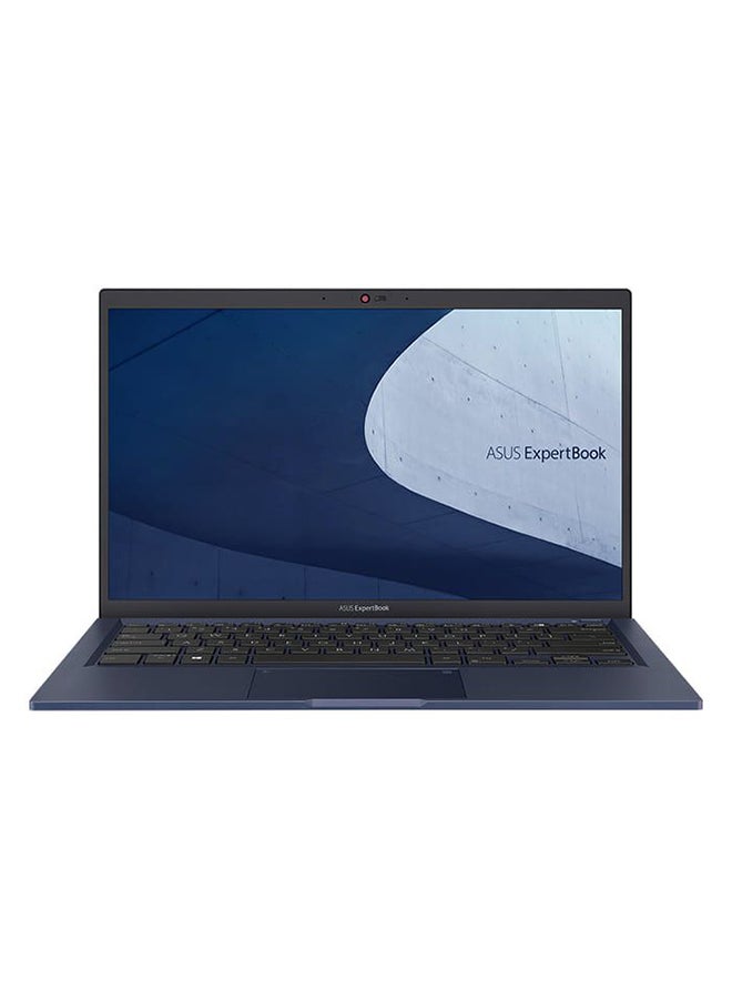 أسوس - ExpertBook Laptop With 14.0 Full HD(1920x1080) Display,Intel Core i5-1335U Processor/8GB DDR5 RAM/512GB SSD/Windows 11 Pro/ English/Arabic Black - Image 1