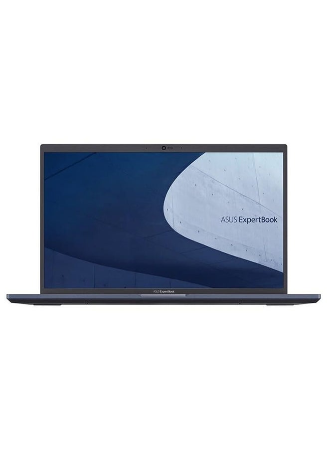 أسوس - ExpertBook Laptop With 14.0 Full HD(1920x1080) Display,Intel Core i5-1335U Processor/8GB DDR5 RAM/512GB SSD/Windows 11 Pro/ English/Arabic Black - Image 1