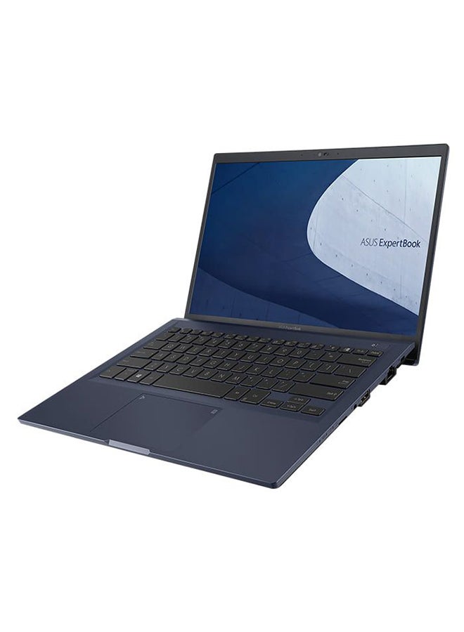 أسوس - ExpertBook Laptop With 14.0 Full HD(1920x1080) Display,Intel Core i5-1335U Processor/8GB DDR5 RAM/512GB SSD/Windows 11 Pro/ English/Arabic Black - Image 1