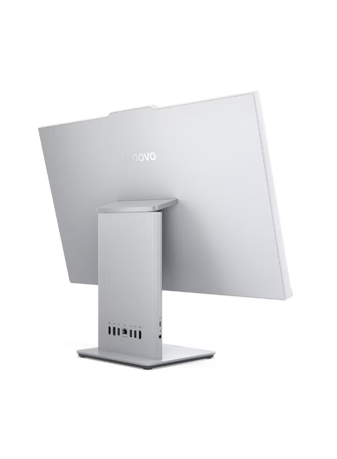 Lenovo - Idea Center(Upgraded Version) AIO With 23.8-Inch Full HD(1920X1080) Display, Core i5-13420H Processor/16GB RAM DDR5/512GB SSD/Intel UHD Graphics/Windows 11 English/Arabic Grey - Image 1