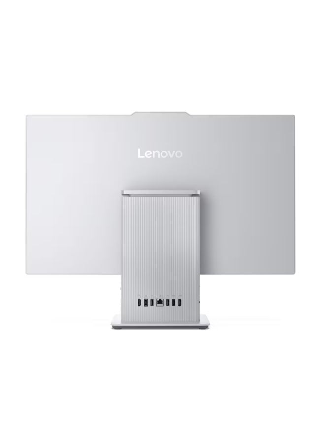 Lenovo - Idea Center(Upgraded Version) AIO With 23.8-Inch Full HD(1920X1080) Display, Core i5-13420H Processor/16GB RAM DDR5/512GB SSD/Intel UHD Graphics/Windows 11 English/Arabic Grey - Image 1