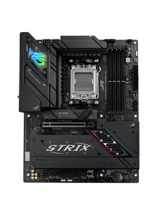 ROG Strix B850-F Gaming WiFi ATX Motherboard, AMD B850 Chipset, AM5 Socket for Ryzen 7000/8000/9000 Series CPUs, 4x DIMM DDR5 Slots (Up to 192GB, 8000+MT/s OC), PCIe 5.0 x16 Slot, 4x M.2 Slots, 2.5Gb Ethernet, Wi-Fi 7, Bluetooth 5.4, USB 20Gbps, DisplayPort, HDMI 2.1, 7.1 Surround Audio, Aura Sync RGB, RAID Support, Intel LAN, ASUS EZ DIY, 12" x 9.6" ATX | 90MB1J70-M0EAY0 Black - pnsku/N70148979V/45/_/1738827095/c7b3cb3a-4f9b-4e6e-93d7-0b3b8bcd9709