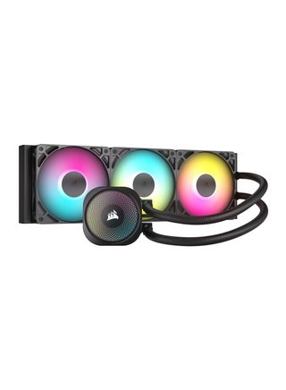 Nautilus 360mm RS ARGB Liquid CPU Cooler, High-Performance Triple 120mm Radiator with Advanced 6th Gen Asetek Pump, Customizable RGB LED Lighting, Enhanced Cooling for Intel and AMD Processors, Includes Premium Sleeved Tubing and Optimized for Extreme Overclocking, CW-9060093-WW Black - pnsku/N70148984V/45/_/1738827100/e03d0783-4373-44c8-a86a-519965a03411