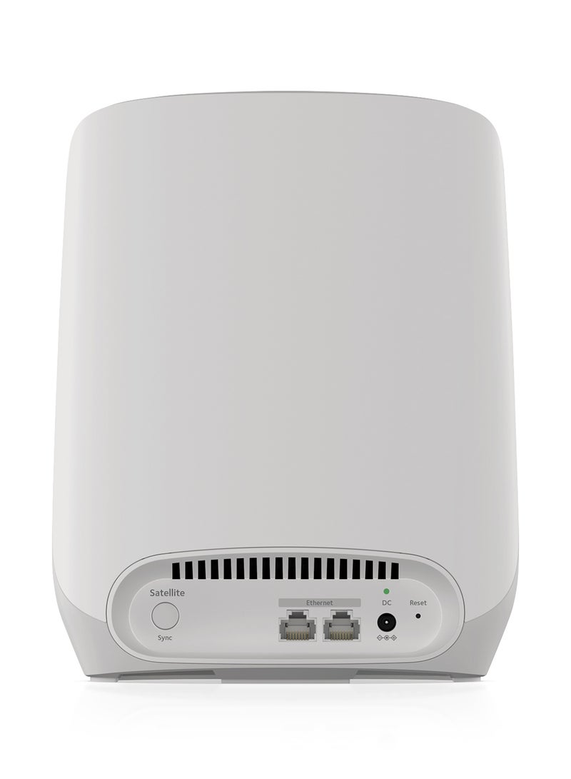 NETGEAR - Orbi Whole Home Tri-Band Mesh WiFi 6 System (RBK762S) – Router with 1 Satellite Extender | Coverage up to 5,000 sq. ft, 75 Devices | AX5400 Up to 5.4Gbps White - Image 1