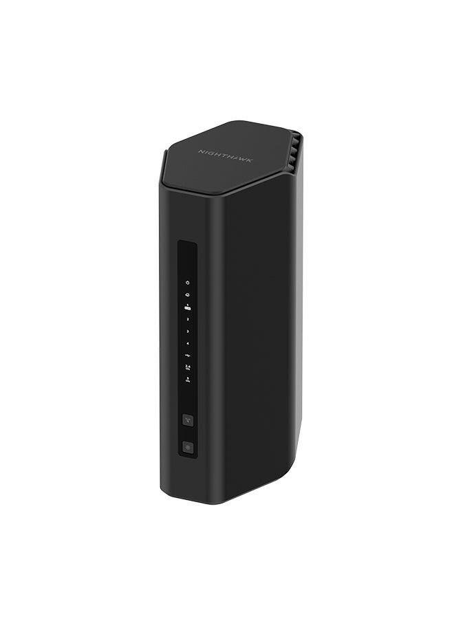 نت جير - RS200-100APS Nighthawk WiFi 7 Router 6.5Gbps Black - Image 1