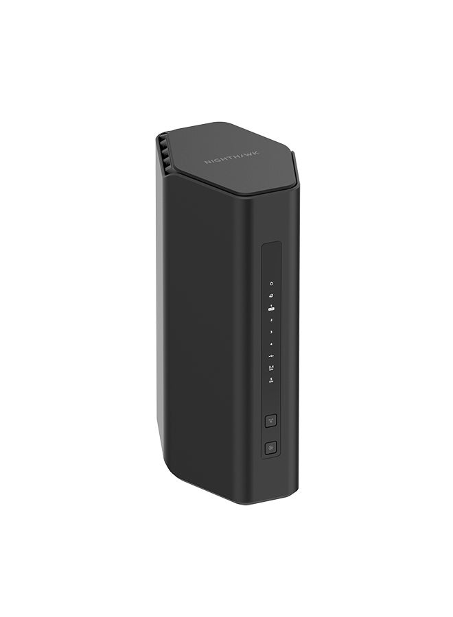 نت جير - RS200-100APS Nighthawk WiFi 7 Router 6.5Gbps Black - Image 1
