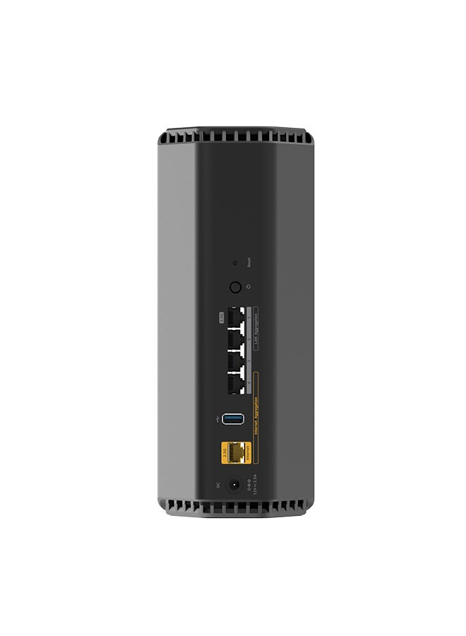 نت جير - RS200-100APS Nighthawk WiFi 7 Router 6.5Gbps Black - Image 1