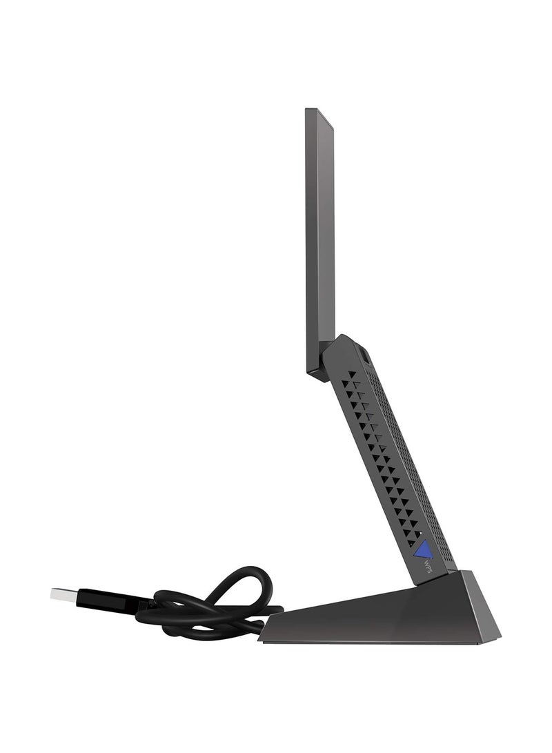 NETGEAR - Nighthawk Ac1900 Wi-Fi USB Adapter (A7000)|More Bandwidth Capacity When Downloading and Uploading Data to and from The Wireless Network | Faster Connections to More Wi-Fi Networks Black - Image 1