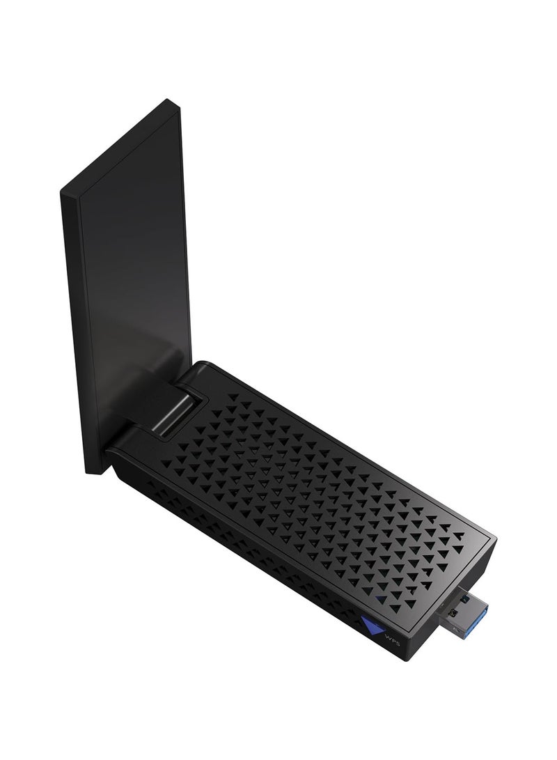 NETGEAR - Nighthawk Ac1900 Wi-Fi USB Adapter (A7000)|More Bandwidth Capacity When Downloading and Uploading Data to and from The Wireless Network | Faster Connections to More Wi-Fi Networks Black - Image 1