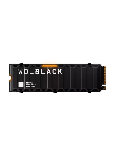 SN850X 8TB NVMe Internal SSD with Heatsink - PCIe Gen 4.0 x4, Up to 7200MB/s Sequential Read Speed, M.2 2280 Form Factor, High-End Gaming, Optimized for PS5 and PC, 3D NAND Technology, 1 Million MTBF, Ultra-Large Capacity for Intensive Workloads, WDS800T2XHE-00CDD0 8 TB