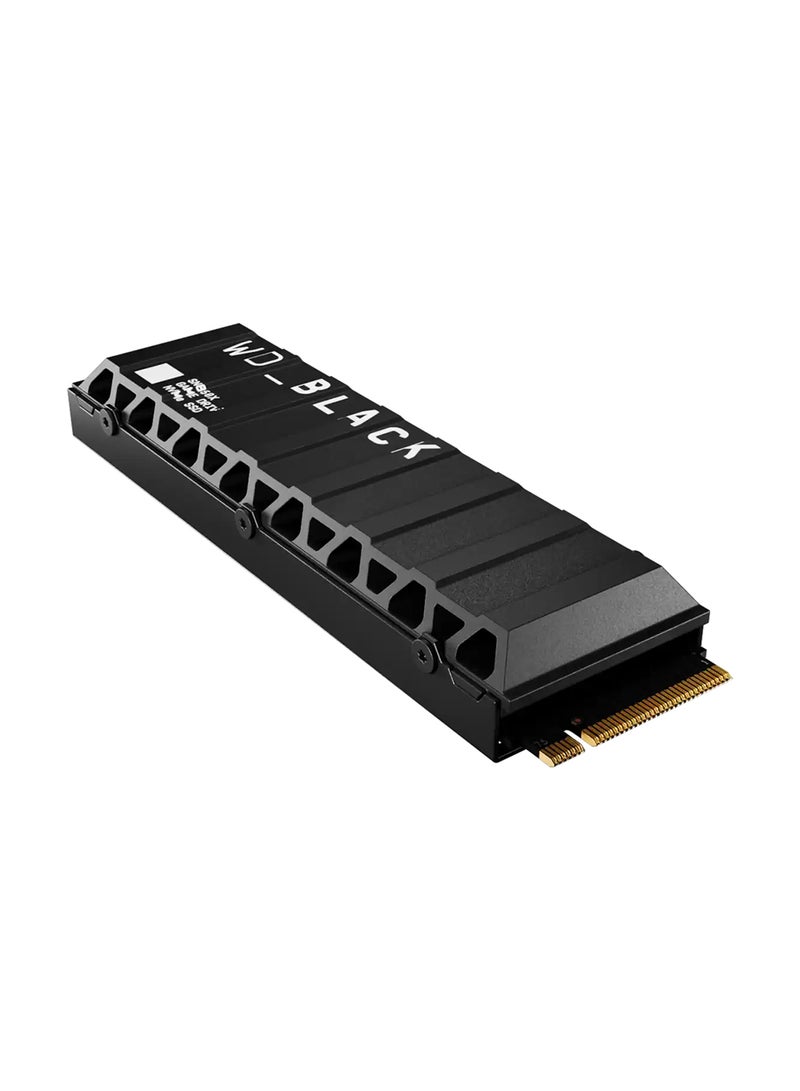 دبليو دي SN850X 8TB NVMe Internal SSD with Heatsink - PCIe Gen 4.0 x4, Up to 7200MB/s Sequential Read Speed, M.2 2280 Form Factor, High-End Gaming, Optimized for PS5 and PC, 3D NAND Technology, 1 Million MTBF, Ultra-Large Capacity for Intensive Workloads, WDS800T2XHE-00CDD0 8 TB  - Image 2