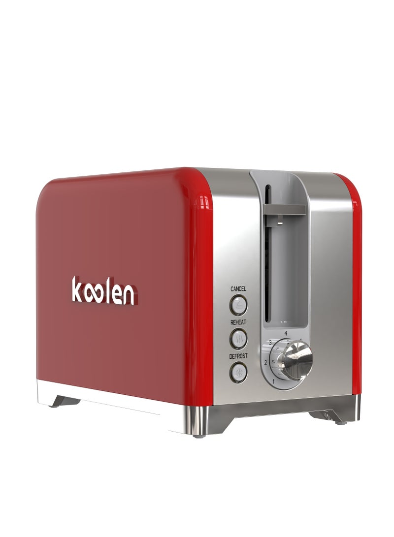 KOOLEN Double Stainless Steel Toaster, 930 W 800104015 Red