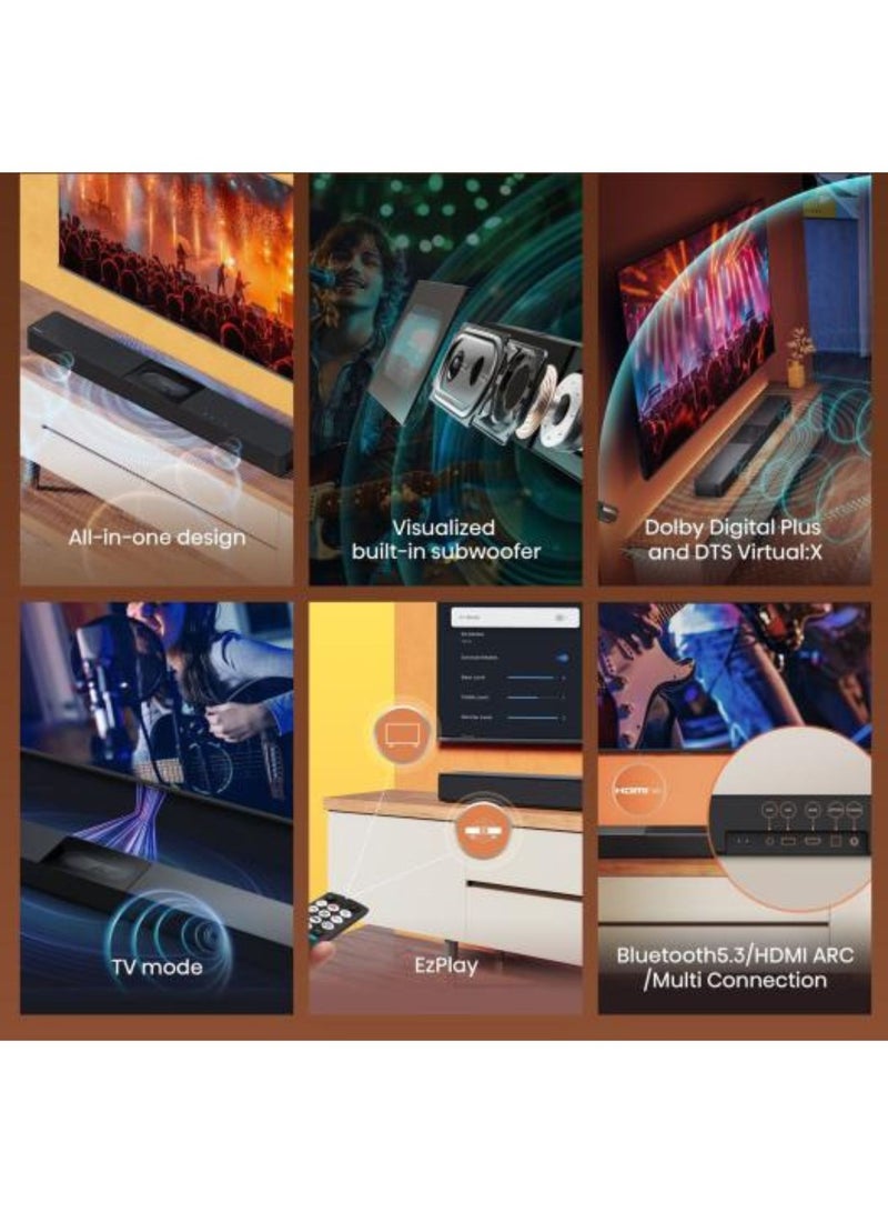 هايسنس شريط صوت HS2000 | شريط صوت 2.1 قناة - Image 3