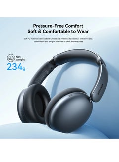 جوي روم JR-JH1 Hybrid ANC Bluetooth Wireless Headphones Headset Black  - Image 2