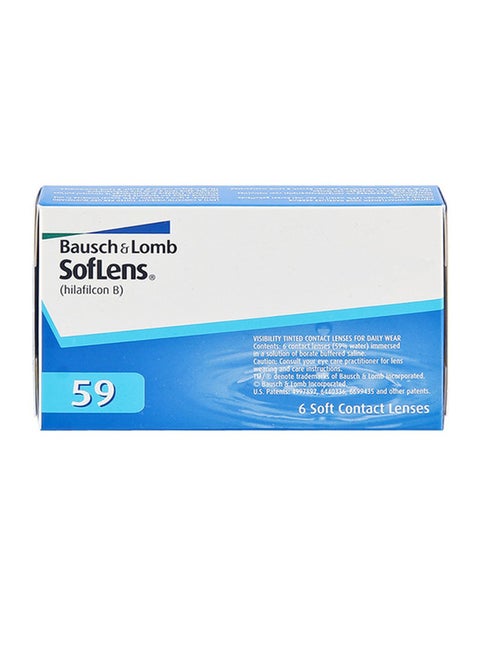 Pack Of 6 SofLens 59 Monthly Disposable Contact Lenses