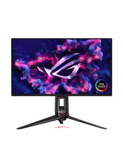 ASUS ROG Swift PG27UCDM Gaming Monitor, 27" QD-OLED Display, 4K UHD Resolution, 240Hz Refresh Rate, 0.03ms (GtG) Response Time, AMD FreeSync Premium Pro & NVIDIA G-SYNC, 90LM0B30-B019B1 Black  - Image 1