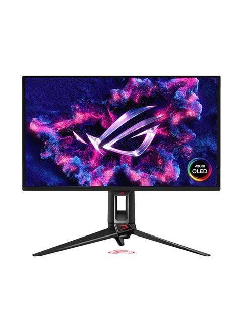 ROG Swift PG27UCDM Gaming Monitor, 27" QD-OLED Display, 4K UHD Resolution, 240Hz Refresh Rate, 0.03ms (GtG) Response Time, AMD FreeSync Premium Pro & NVIDIA G-SYNC, 90LM0B30-B019B1 Black