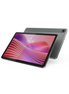 لينوفو Tab Dual SIM  Luna Grey 4GB RAM 128GB 4G LTE - Middle East Version  with Clear Case  - Image 1