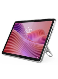 لينوفو Tab Dual SIM  Luna Grey 4GB RAM 128GB 4G LTE - Middle East Version  with Clear Case  - Image 3