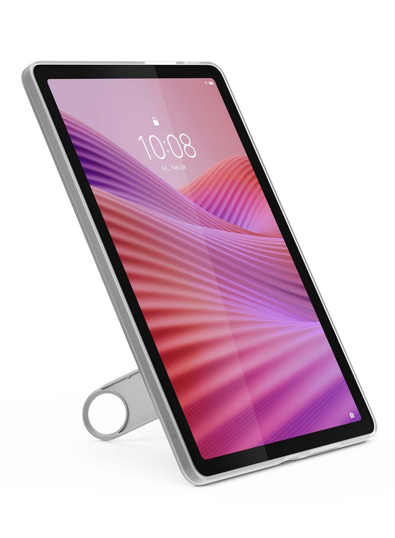 Lenovo Tab Dual SIM  Luna Grey 4GB RAM 128GB 4G LTE - Middle East Version  with Clear Case - Image 4