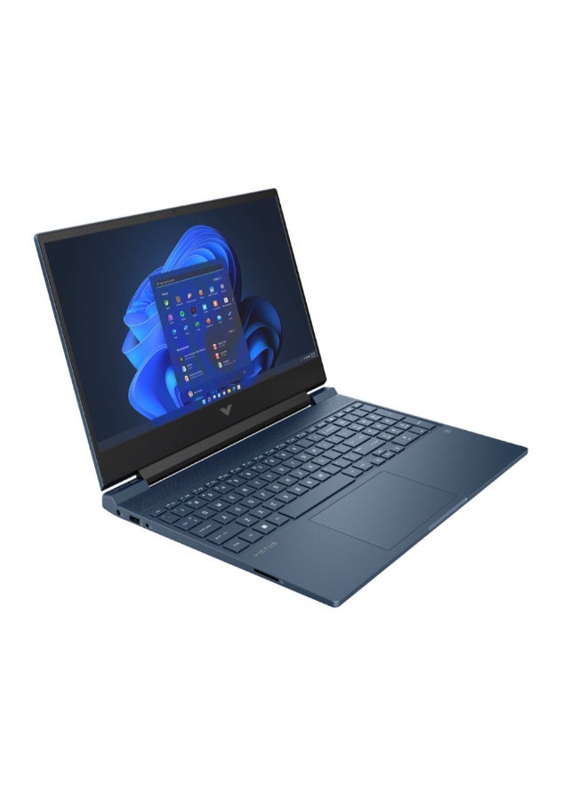 HP - Victus 15-fa1657nr Gaming Laptop With 15.6-Inch FHD Display, Core i7-13620H Processor/64GB RAM/1TB SSD/8GB NVIDIA GeForce RTX 4060 Graphics Card/Windows 11 Home English/Arabic Performance Blue - Image 1